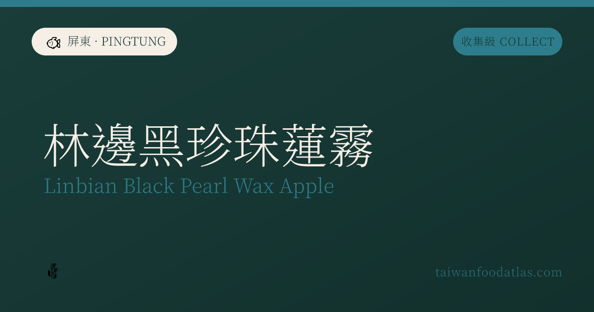 林辺黒真珠蓮霧