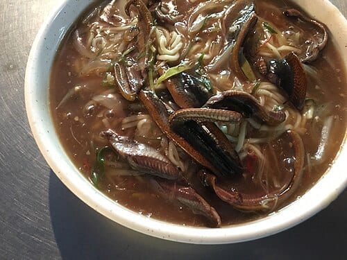 生炒鱔魚麺