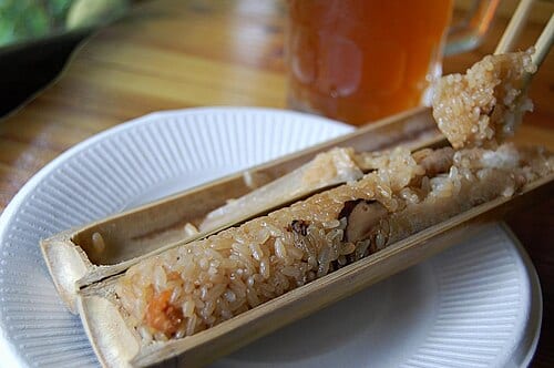 原民竹筒飯