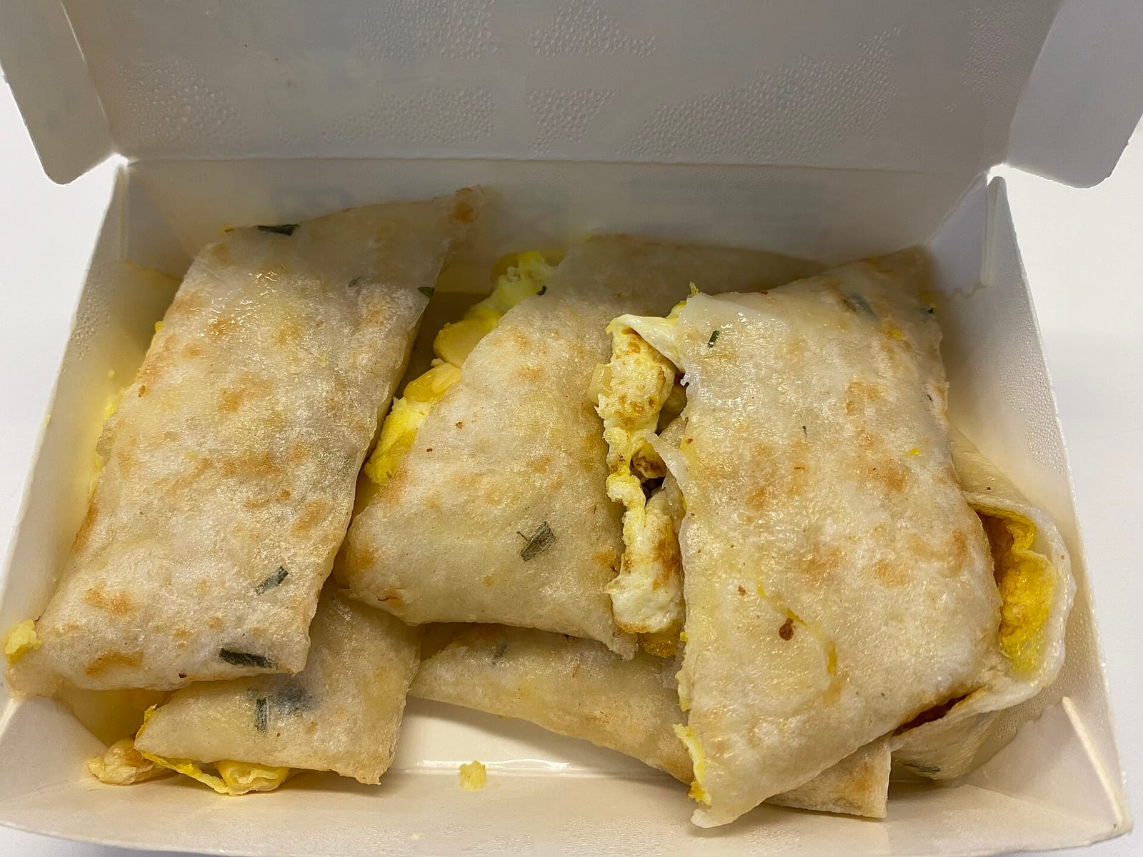 Egg Pancake Roll