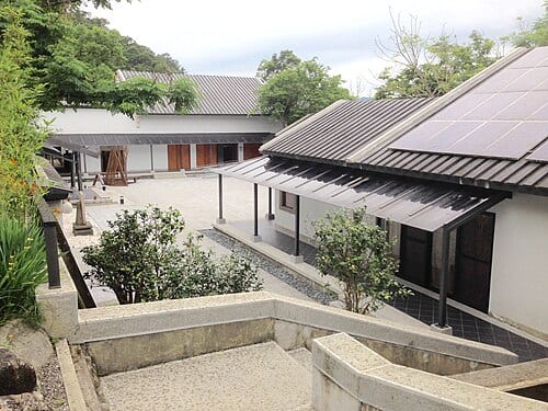 坪林茶業博物館と茶園
